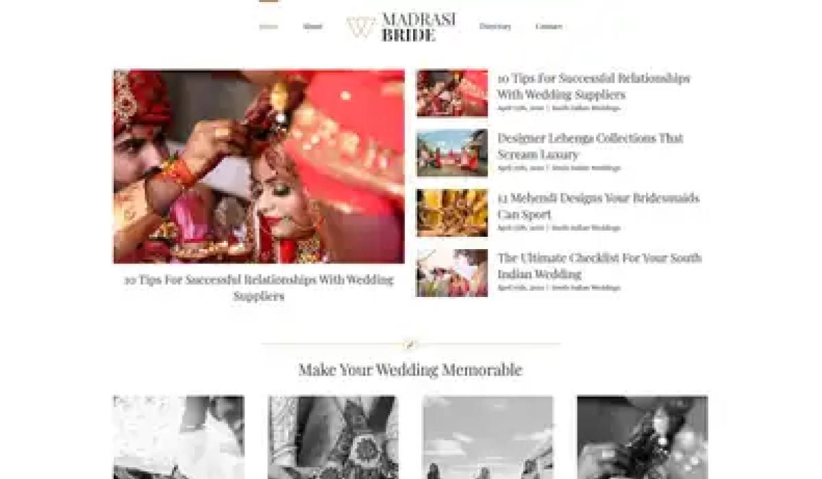 Madrasi Bride
